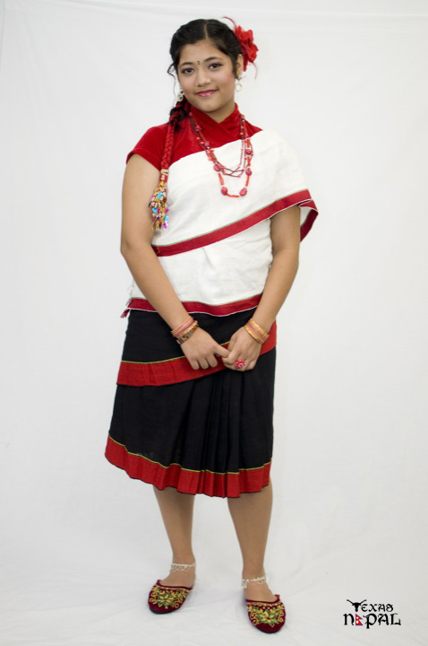 Newari Cultural Dress Photo Irving Texas 20110227 21 Texasnepal